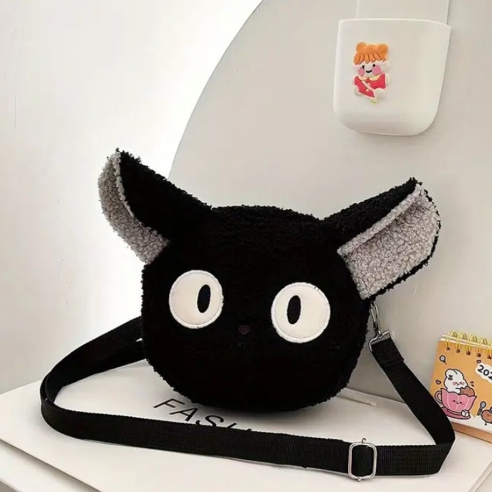 Cute Black Cat Shoulder Bag Jiji